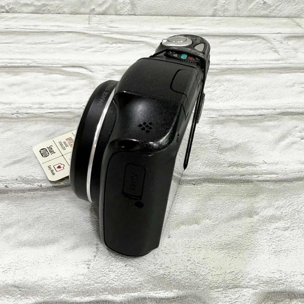Canon SX130 IS Powershot Digital Camera 12x Optical Zoom 12.1 MP Black Excellent
